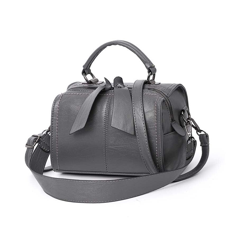 Sac à Main Femme Bowling - TrendyChic Gris