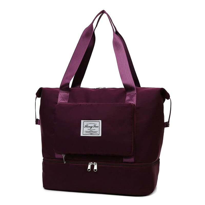 Sac à Main Femme Cabas Grand - LuxeFéminin Violet foncé