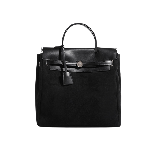 Sac à Main Femme Carrés - LuxeSquares Noir / 30x30cm