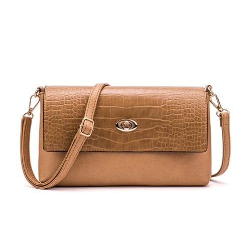 Sac à Main Femme Chic et Pas Cher - Luxéclat Marron / 26x15x4.5cm