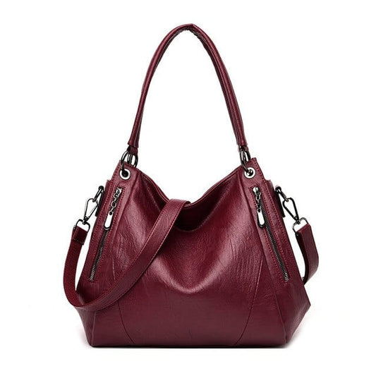 Sac à Main Femme Couleur Bordeaux - Ruby Chic Bordeaux / 36x28x16cm