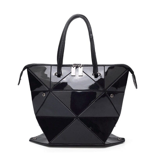 Sac à Main Femme de Luxe Avec Triangle - Luxuriéra Noir