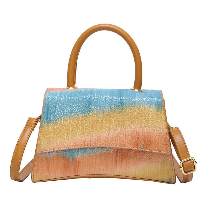 Sac à Main Femme Éclatant - FemmeChic Orange bleu