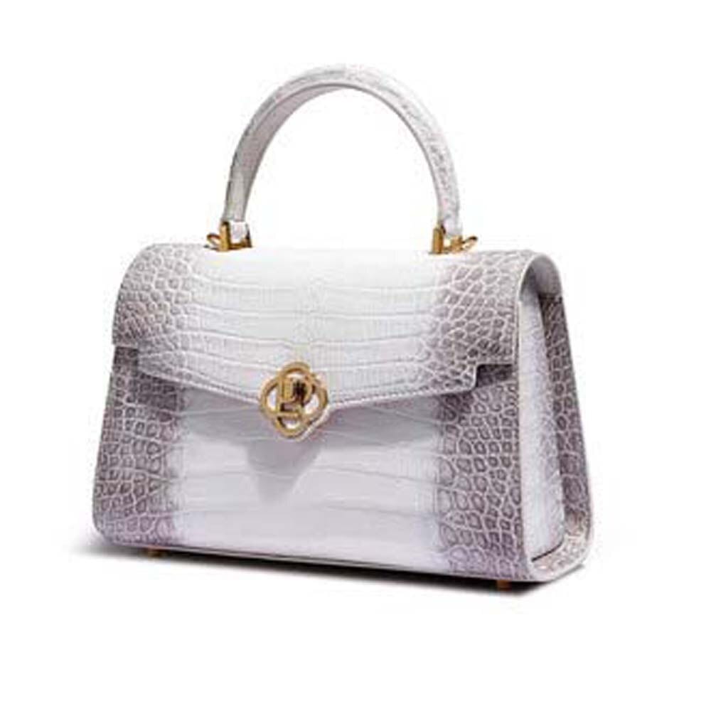 Sac À Main Femme Effet Croco - Luxe Croco