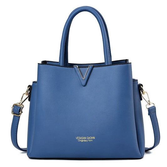 Sac à Main Femme Élégant - Luxéclat Bleu