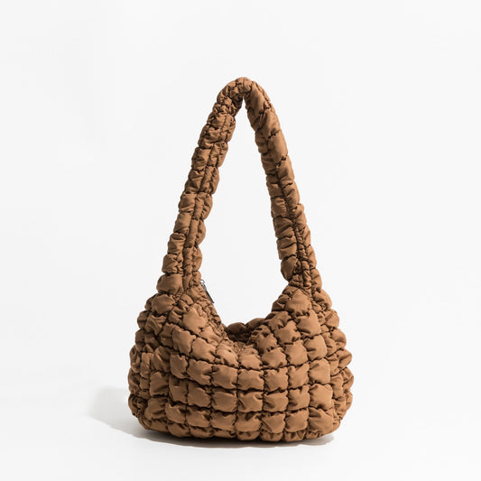 Sac à Main Femme Épaule Large Anse - Élégance Fusionné Marron