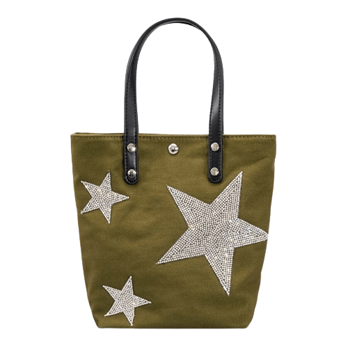 Sac à Main Femme Etoiles - ÉtoileStyle Vert kaki