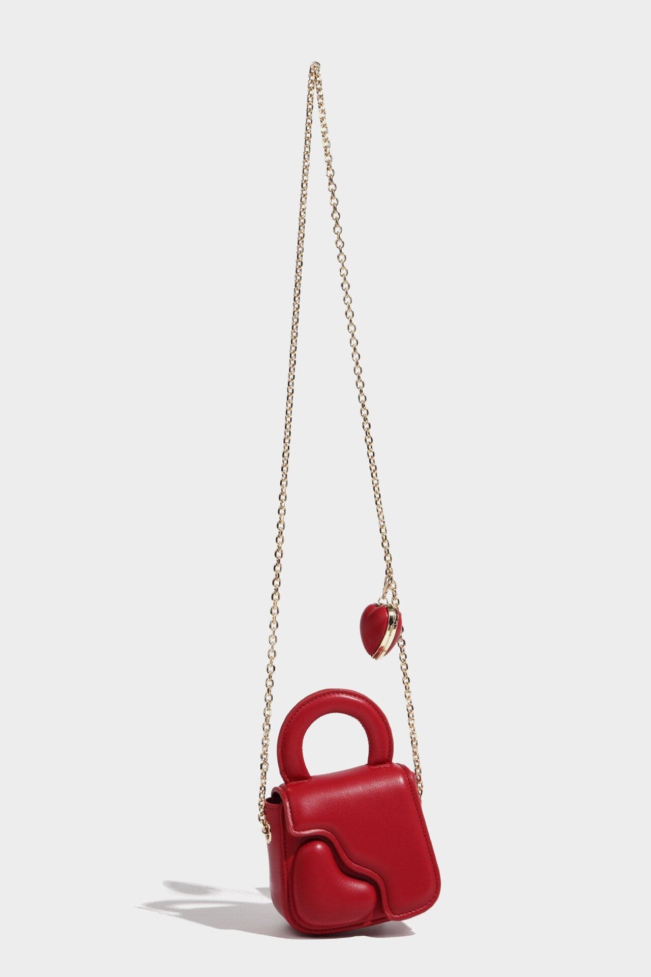 Sac à Main Femme Fashion - Glam'Diva Rouge / 12cmx5cmx11cm