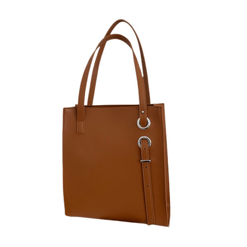 Sac a Main Femme Faux Cuir Pour Lycee - LuxeChic Camel