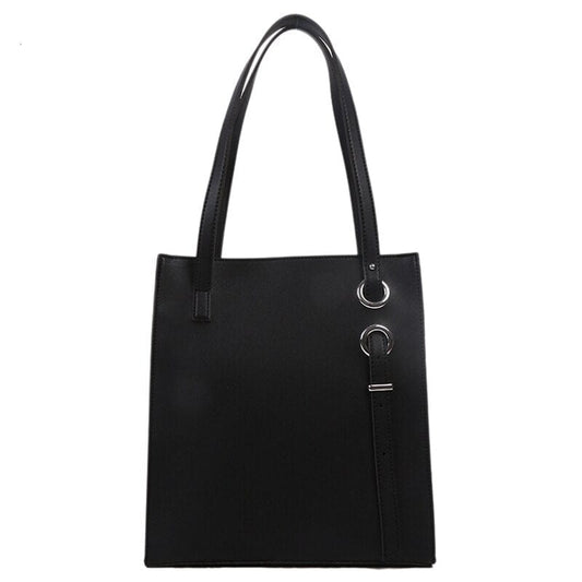 Sac a Main Femme Faux Cuir Pour Lycee - LuxeChic Noir