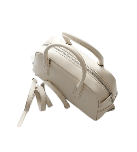 Sac à Main Femme Fermeture Éclair - TrendyZip Blanc