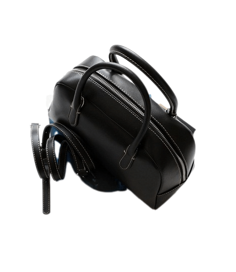 Sac à Main Femme Fermeture Éclair - TrendyZip Noir