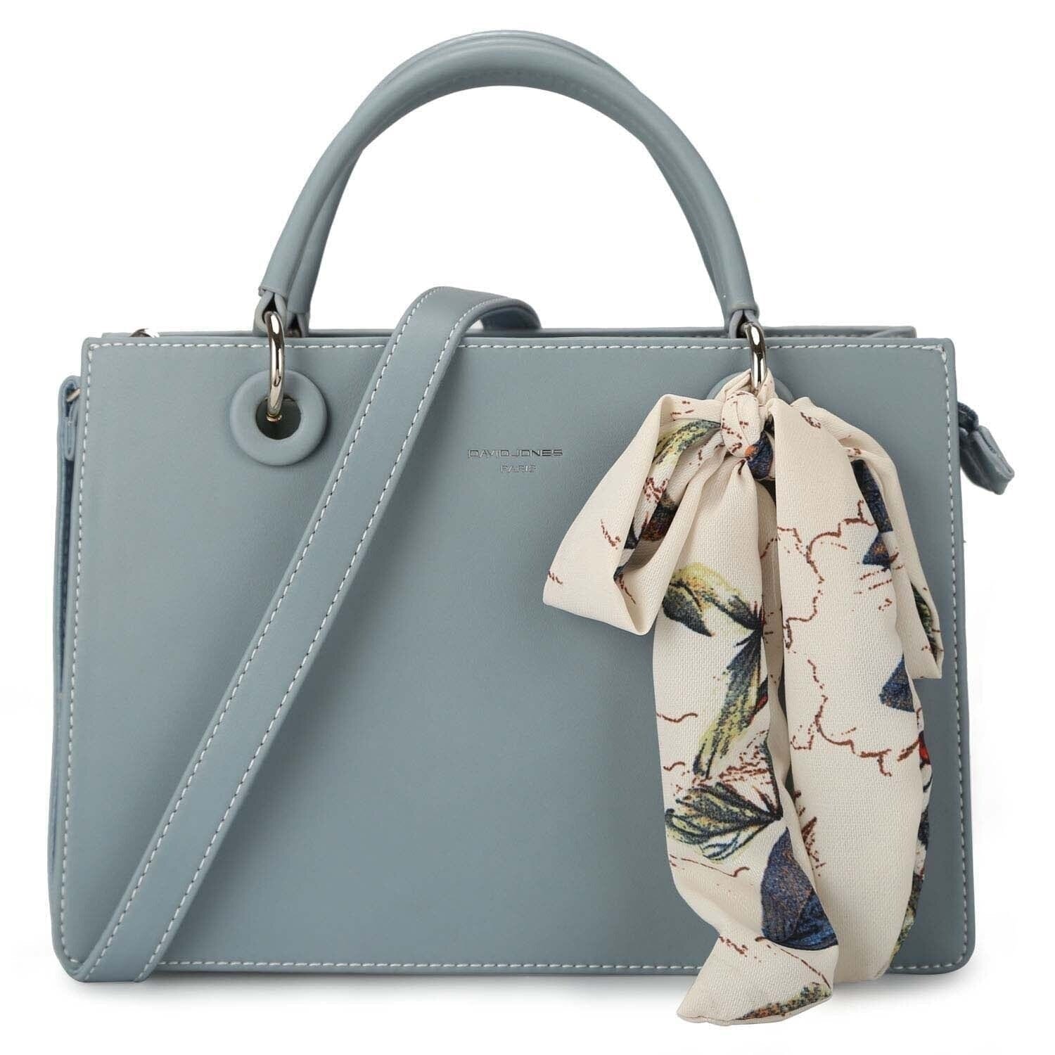 Sac à Main Femme Foulard - StyleFéminin Bleu pâle