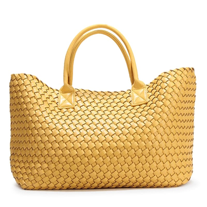 Sac à Main Femme Fourre-Tout - GlamHand Jaune