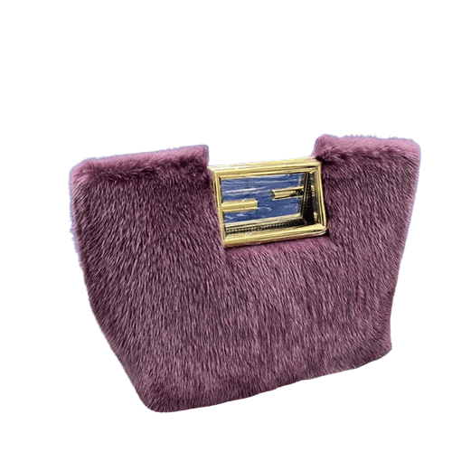 Sac à Main Femme Fourrure - LuxePeluche Violet