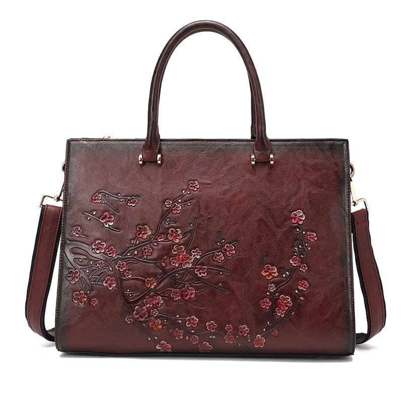 Sac A Main Femme - GlamTouch Bordeaux / 38x11x27cm