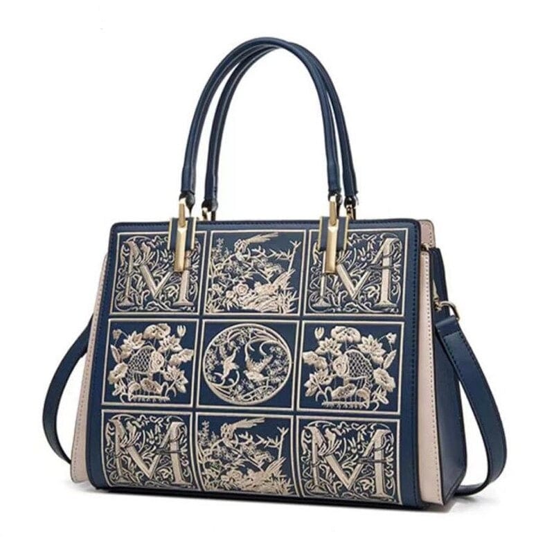 Sac à Main Femme - Luxe Chic Bleu