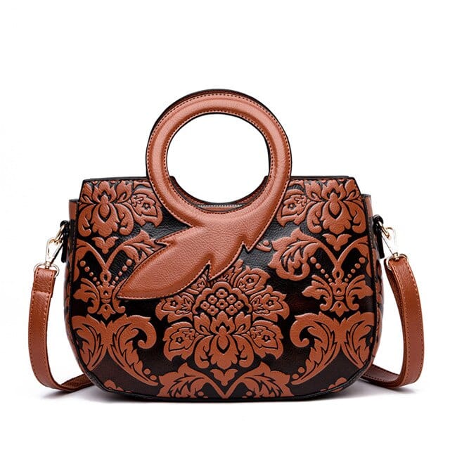 Sac à Main Femme Luxe - Élégance en Vogue - Admirabile Marron / 30x21x10 cm