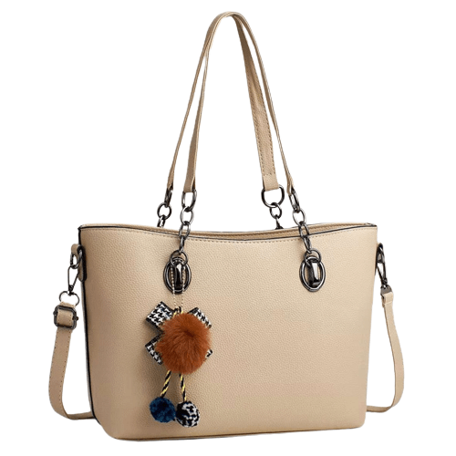 Sac à Main Femme Lycee - LuxeStyle Blanc cassé