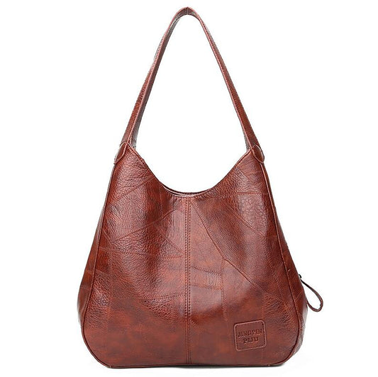 Sac À Main Femme Marron Vintage - LuxeVintage Marron / 28x12x30cm