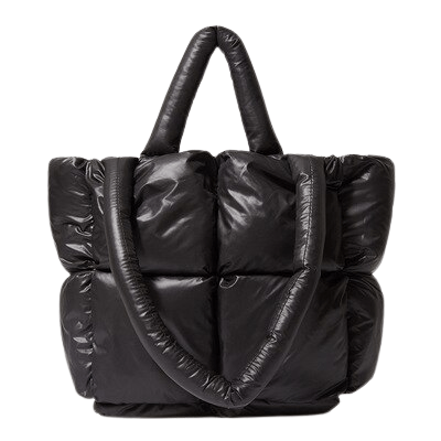 Sac à Main Femme Matelassé - GlamSculpt Noir