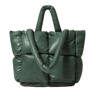 Sac à Main Femme Matelassé - GlamSculpt Vert