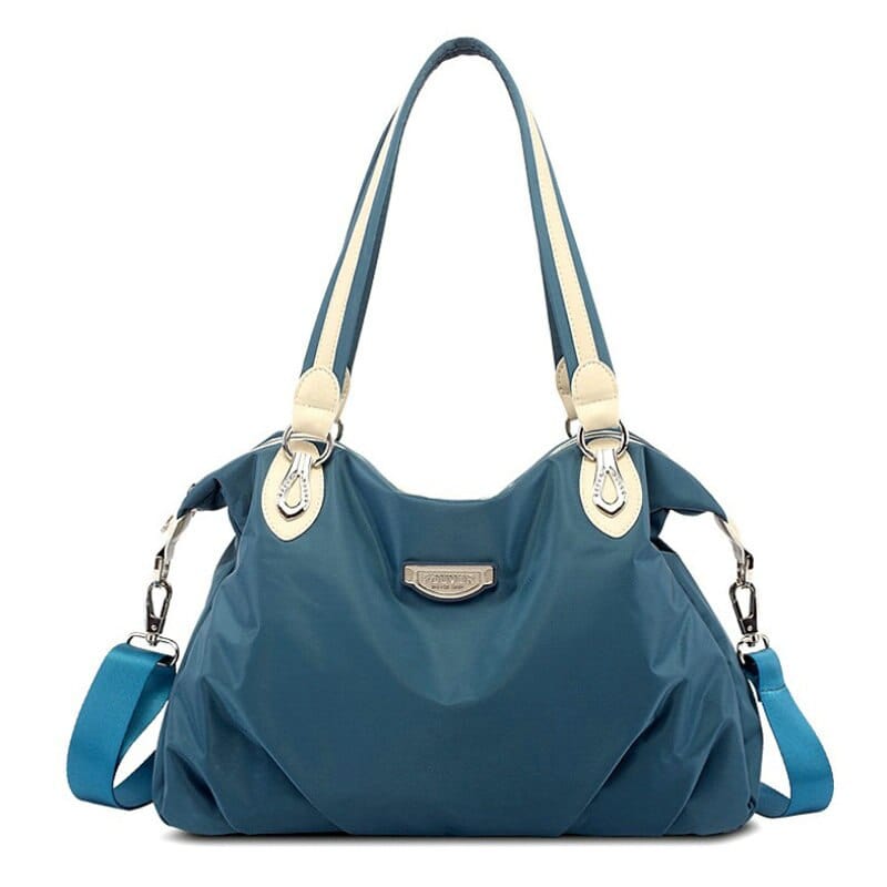 Sac à Main Femme Moyen - GlamBelle Bleu / 40x11x30cm