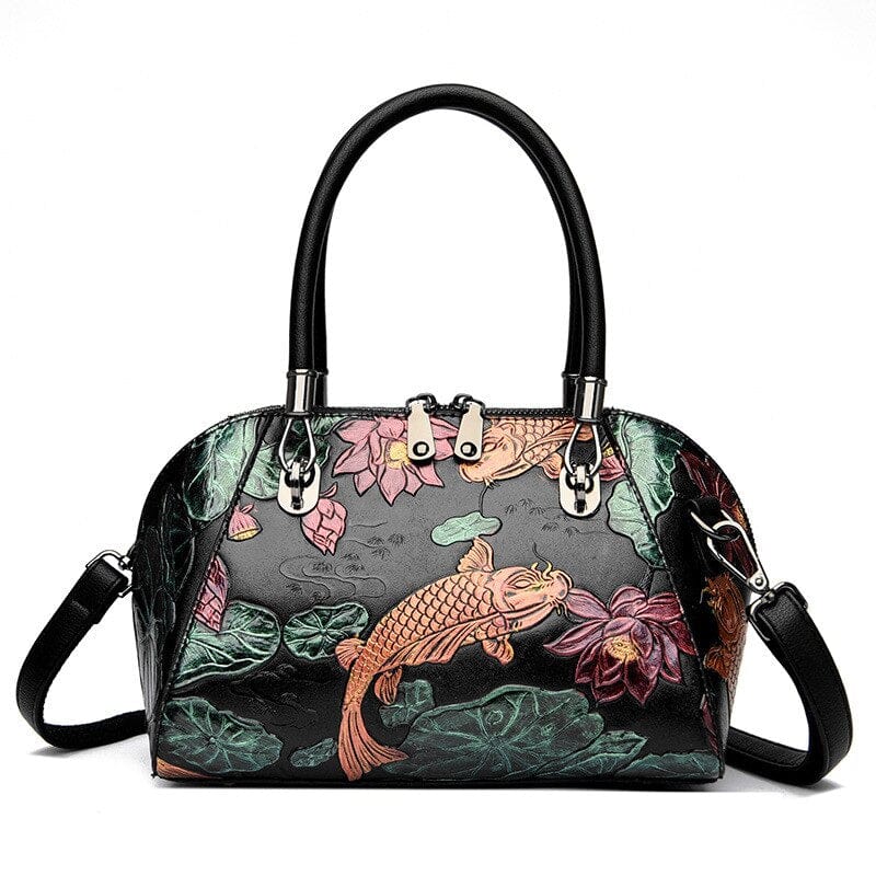 Sac à Main Femme Noir Printemps - Noir Essence