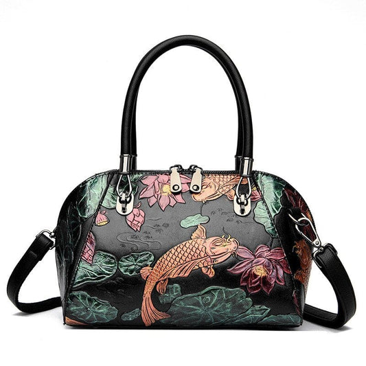 Sac à Main Femme Noir Printemps - Noir Essence