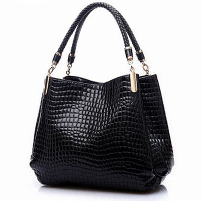 Sac à Main Femme Pas Cher - ChicStyle Noir / 35x8x29cm