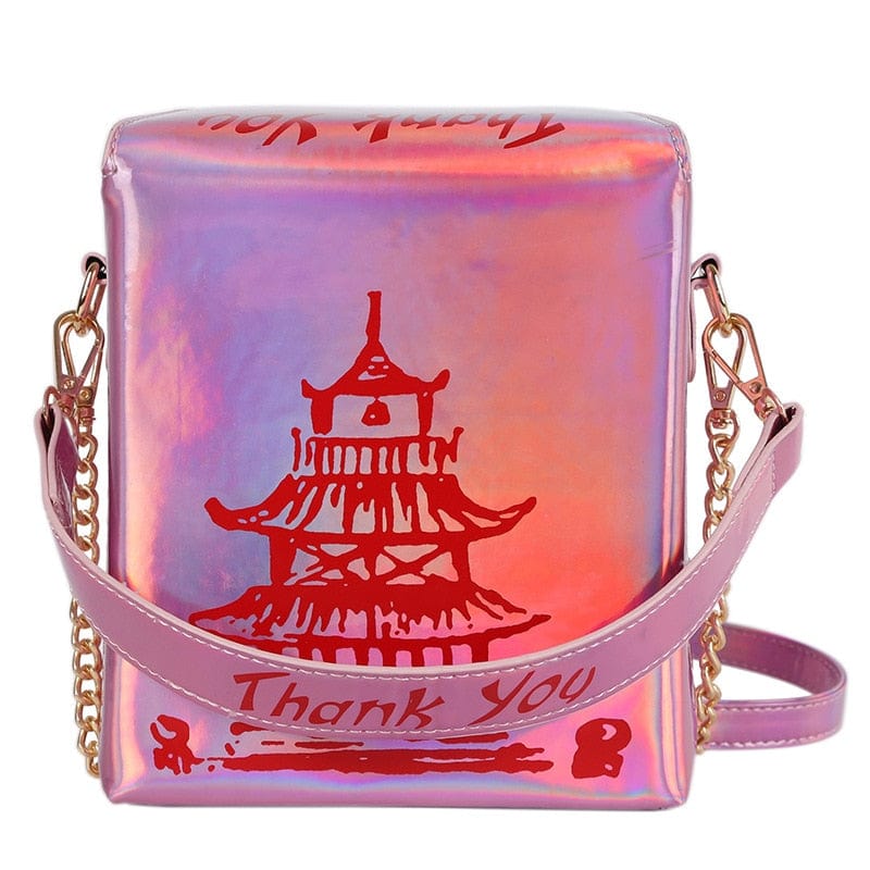 Sac à Main Femme Pas Cher Chine - LuxeProm Rose brillant