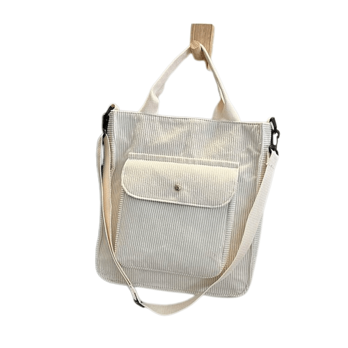 Sac à Main Femme Pas Cher Type Lycée - FemmeSac Blanc / 32x28x8cm