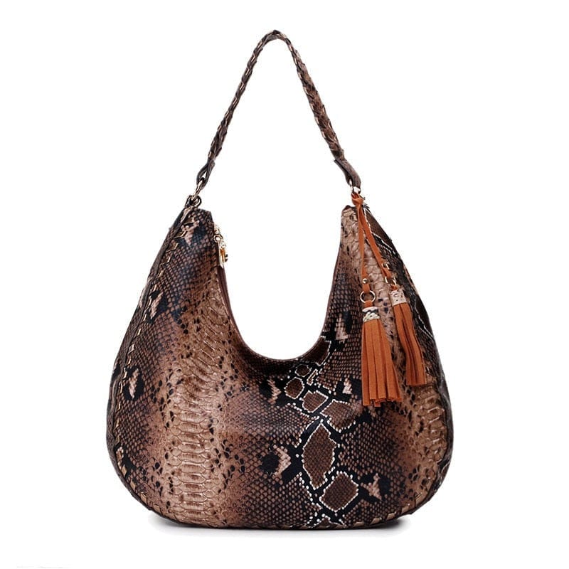 Sac à Main Femme Peau de Serpent - Serpentelle Glam