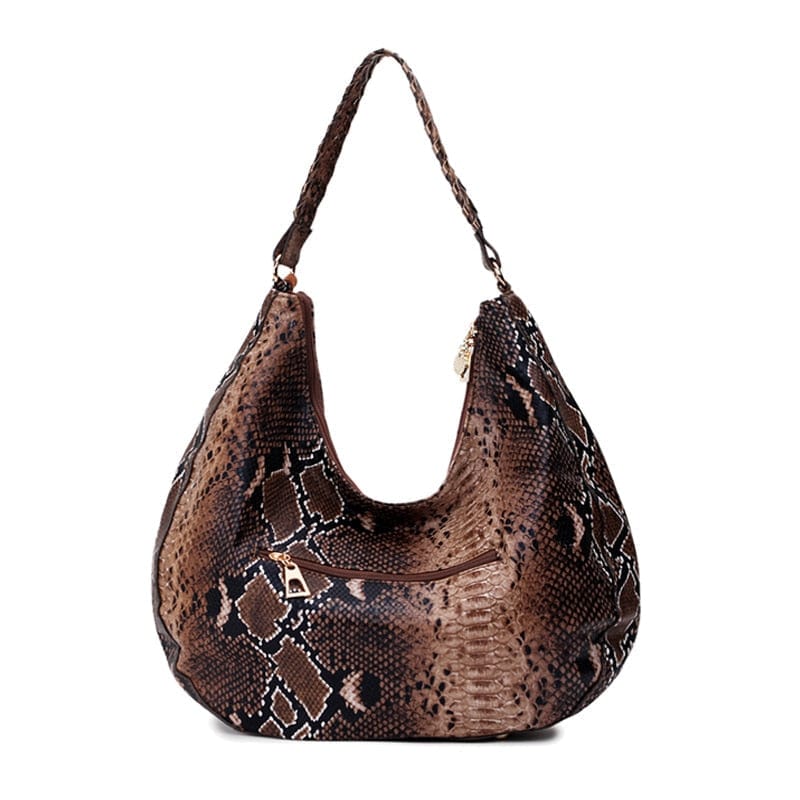 Sac à Main Femme Peau de Serpent - Serpentelle Glam