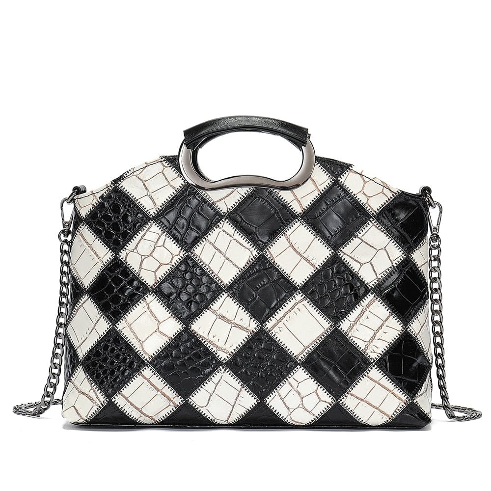 Sac à Main Femme Plusieurs Couleurs - TrendBag 7716-blackwhite