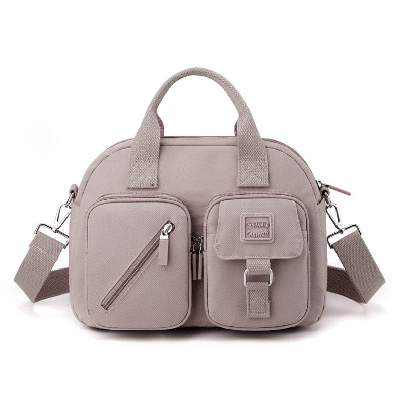 Sac A Main Femme Plusieurs Poches - GlamSac Violet