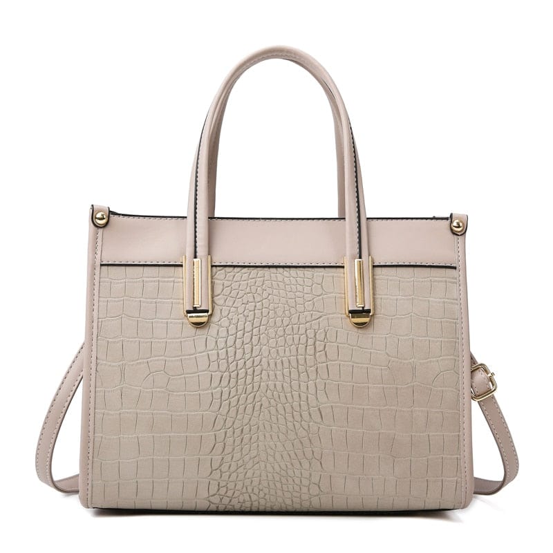 Sac à Main Femme Portable - GlamChic Beige