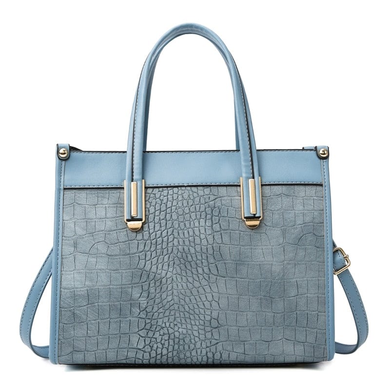 Sac à Main Femme Portable - GlamChic Bleu ciel