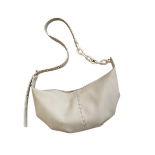 Sac à Main Femme Porté Épaule Tendance - ÉléganceFéminine Blanc / 35x17x6cm