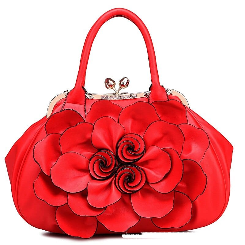 Sac à Main Femme Porté Main - GlamSac Rouge