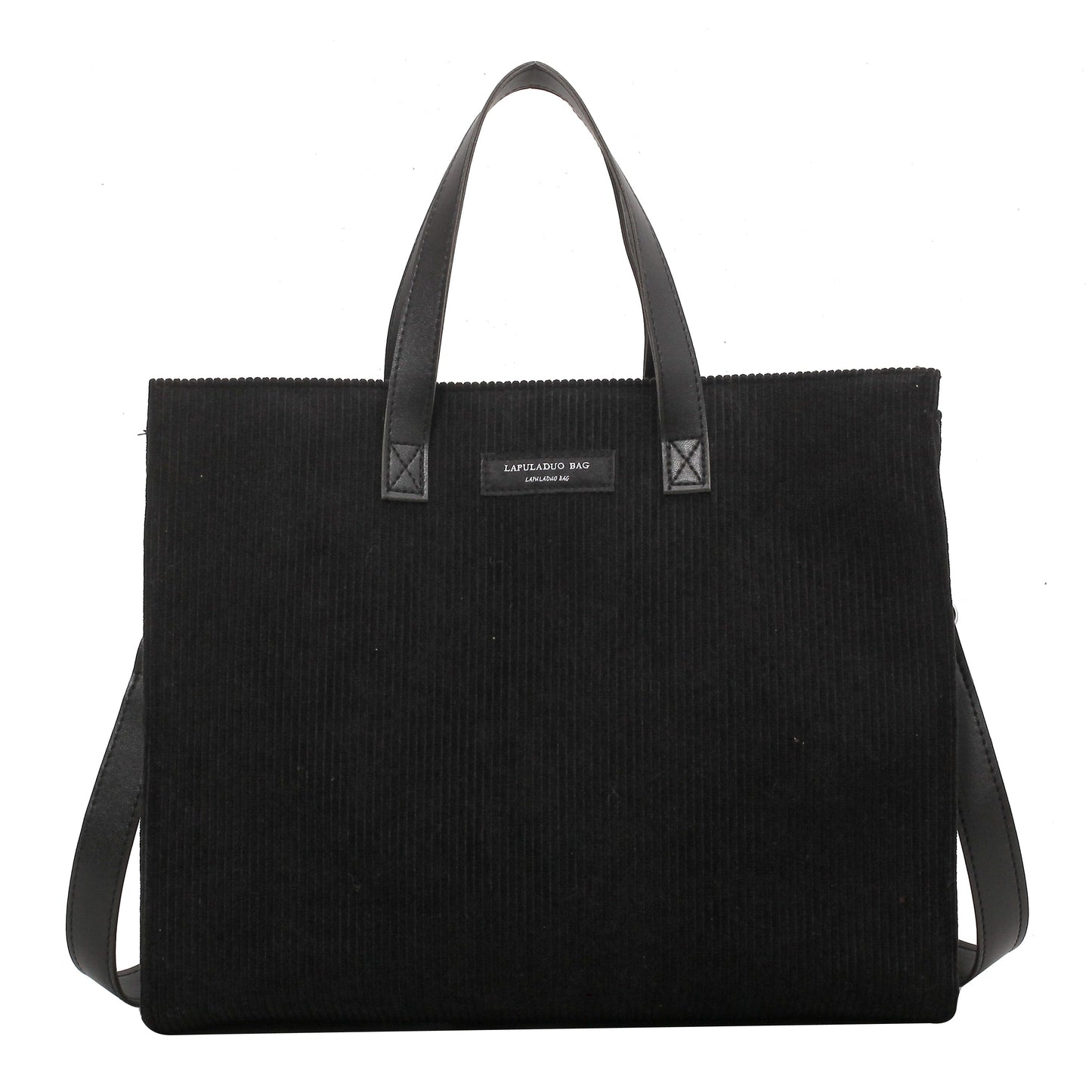 Sac à Main Femme pour l'École - EcoChic Noir / 35x29x12.5cm