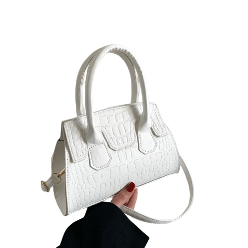 Sac à Main Femme Qui Se Tient - LuxeFéminin Blanc