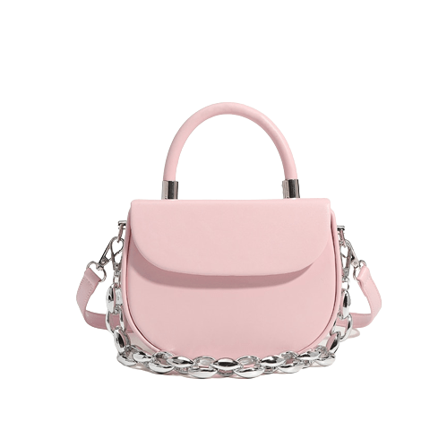 Sac à Main Femme Rose Poudre - RoseChic Rose / 18x13x7cm