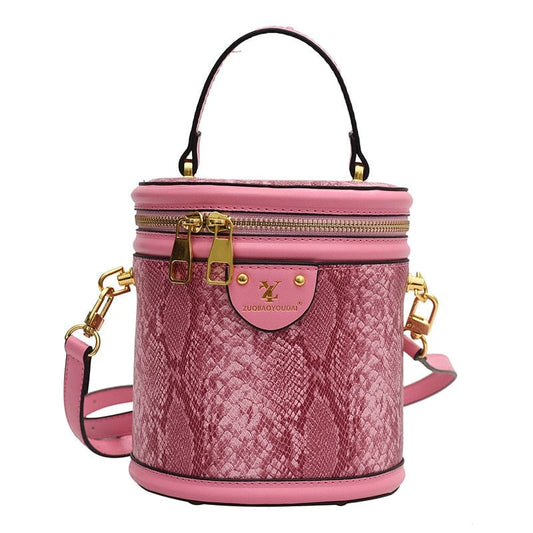 Sac à Main Femme Seau - Glamoureux Sacoche Rose / S