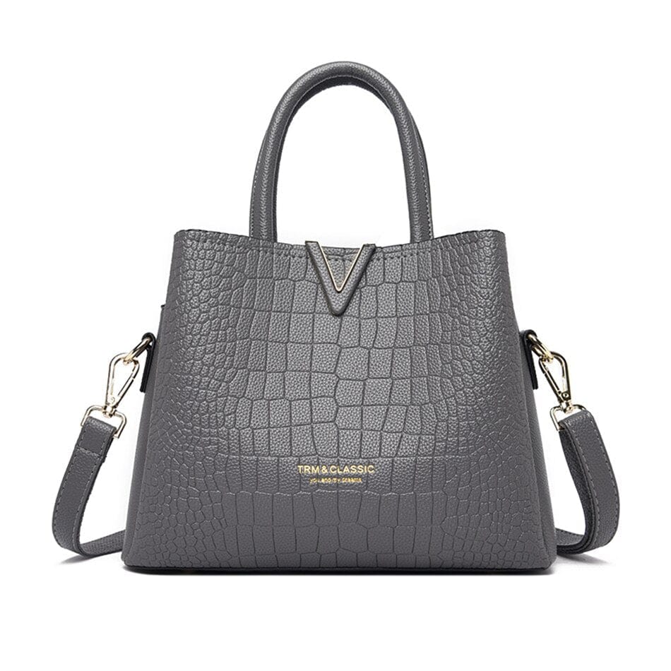 Sac à Main Femme Simple - LuxXtasie Gris