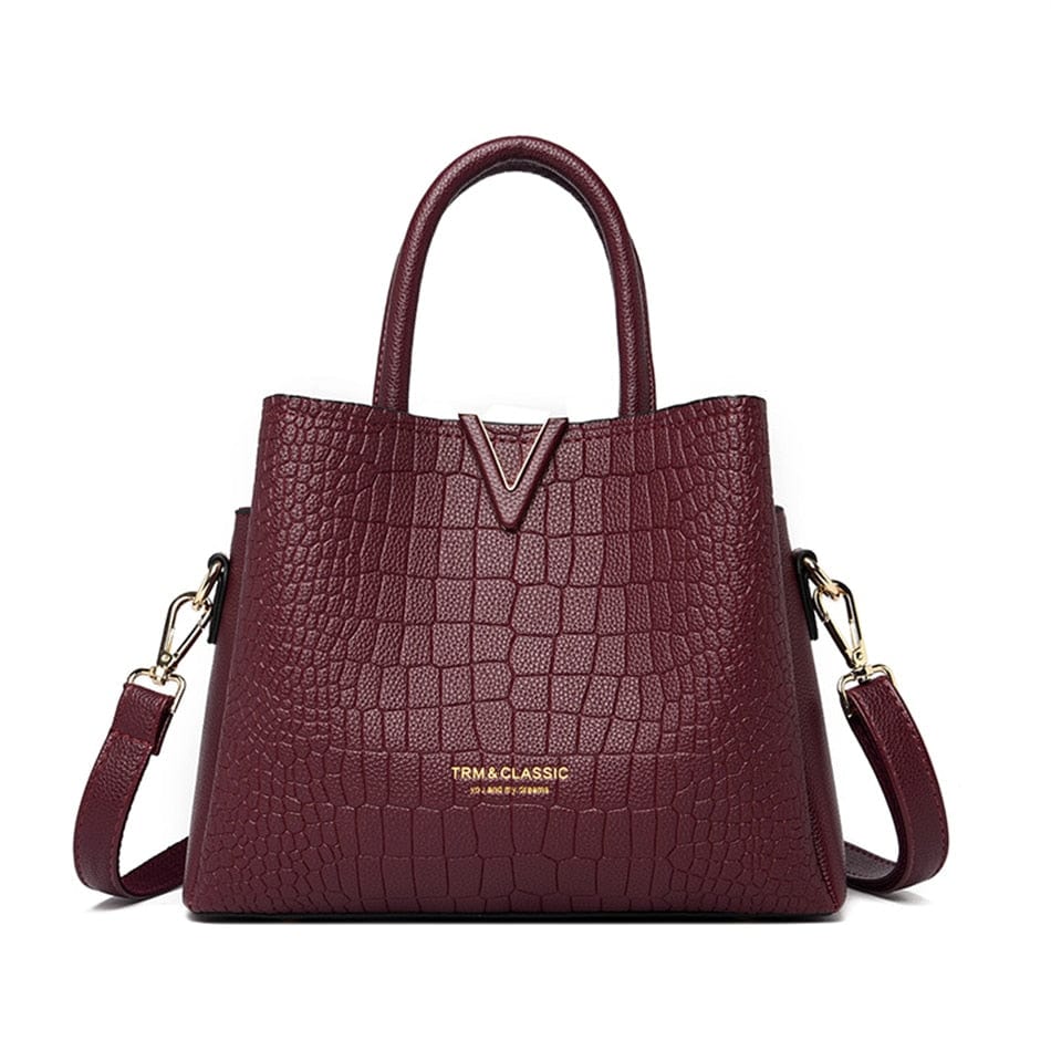 Sac à Main Femme Simple - LuxXtasie Rouge