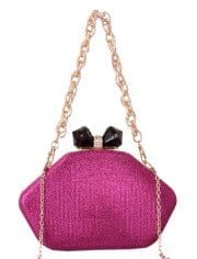 Sac à Main Femme Soirée - GlamBag Fushia / 21cm