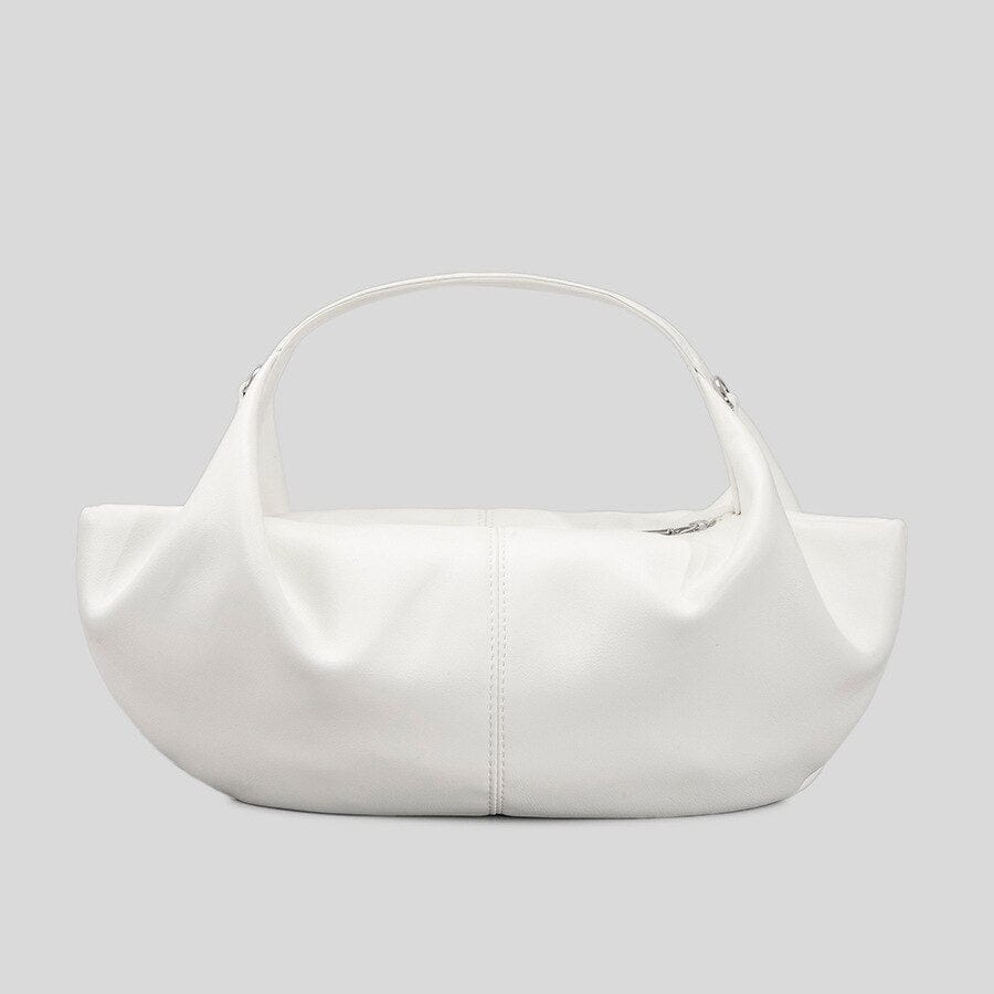 Sac à Main Femme Souple - FashionistaEase Blanc