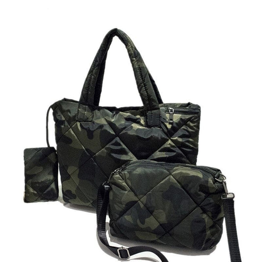 Sac à Main Femme Style Armé - Glam Moda Vert armé