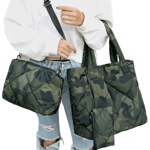 Sac à Main Femme Style Armé - Glam Moda Vert armé